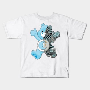 Mecha Cyborg Care Bear Artwork Kids T-Shirt